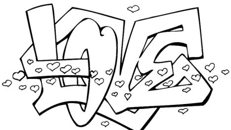 I Love You Coloring Pages For Teenagers Printable - Part 2